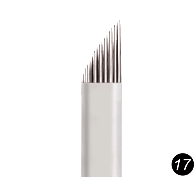 Лезо для ручки для мануального татуажу №17