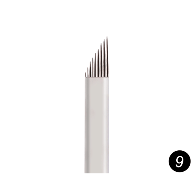 Лезо для ручки для мануального татуажу №9