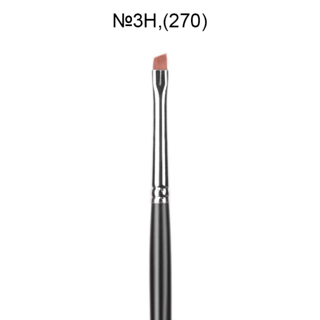 Кисть для китайской росписи скошенная №3Н (синтетическая) Кисть для китайской росписи скошенная №3Н (синтетическая)