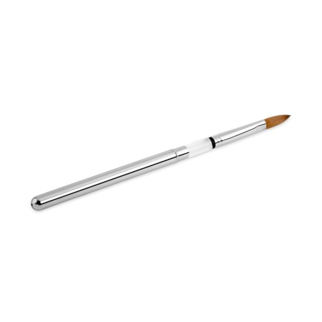 Пензлик для акрилового моделювання зі складною ручкою 1011 (колонок) Пензлик для акрилового моделювання зі складною ручкою 1011 (колонок)