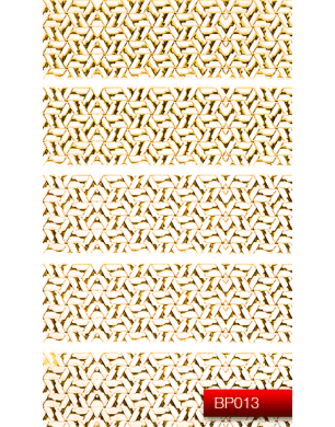 Наклейки для ногтей (стикеры) Nail Art Stickers BP 013 (золото)
