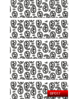 Наклейки для ногтей (стикеры) Nail Art Stickers BP 017 (черный)