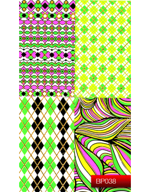 Наклейки для ногтей (стикеры) Nail Art Stickers BP 038