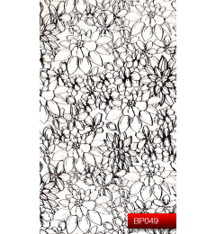 Наклейки для нігтів (стікери) Nail Art Stickers BP 049 (срібло)