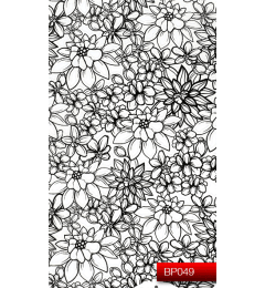 Наклейки для ногтей (стикеры) Nail Art Stickers BP 049 (черный)