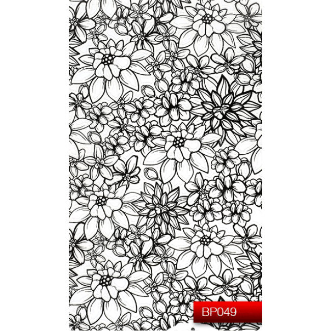 Наклейки для ногтей (стикеры) Nail Art Stickers BP 049 (черный)