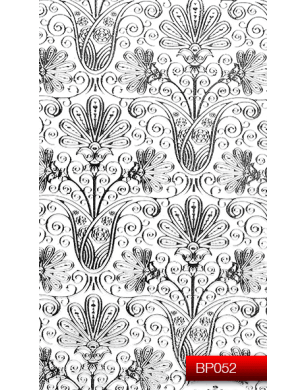 Наклейки для ногтей (стикеры) Nail Art Stickers BP 052 (серебро)