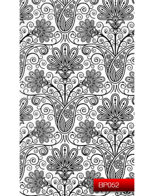 Наклейки для ногтей (стикеры) Nail Art Stickers BP 052 (черный)