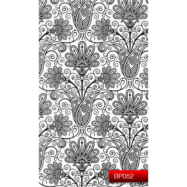 Наклейки для нігтів (стікери) Nail Art Stickers BP 052 (чорний)