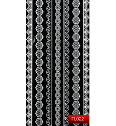 Наклейки для нігтів (стікери) Nail Art Stickers FL 022 (Білий)