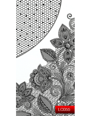 Наклейки для ногтей (стикеры) Nail Art Stickers LC 055 (черный)