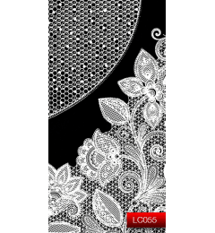 Наклейки для ногтей (стикеры) Nail Art Stickers LC 055 (белый)
