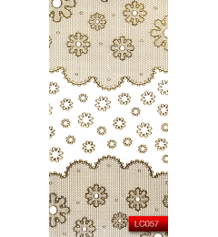 Наклейки для ногтей (стикеры) Nail Art Stickers LC 057 (золото)