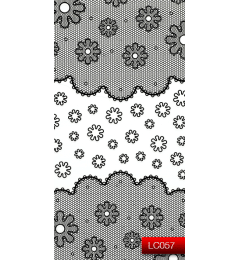 Наклейки для ногтей (стикеры) Nail Art Stickers LC 057 (черный)