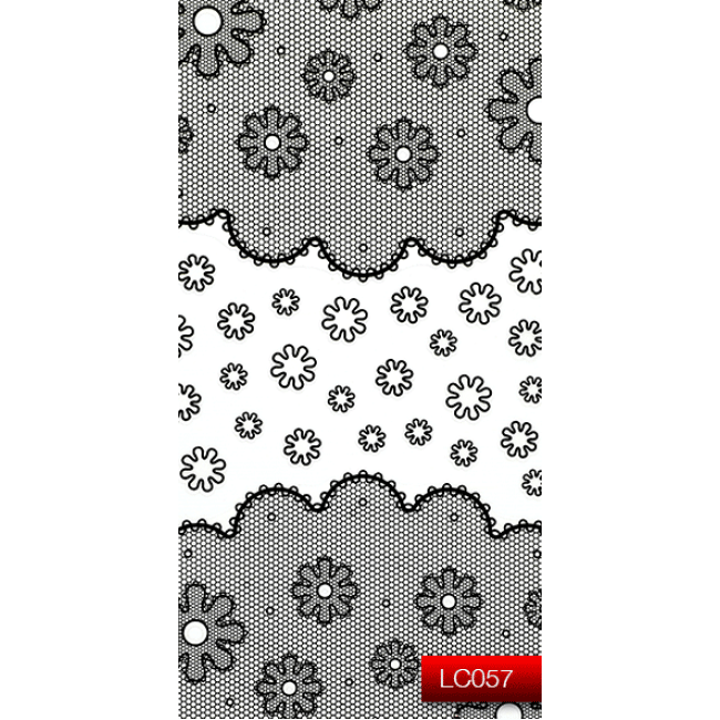 Наклейки для нігтів (стікери) Nail Art Stickers LC 057 (чорний) Наклейки для нігтів (стікери) Nail Art Stickers LC 057 (чорний)