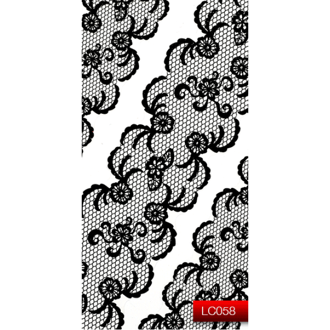 Наклейки для ногтей (стикеры) Nail Art Stickers LC 058 (черный) Наклейки для ногтей (стикеры) Nail Art Stickers LC 058 (черный)