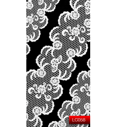 Наклейки для нігтів (стікери) Nail Art Stickers LC 058 (білий)
