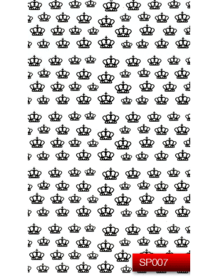 Наклейки для ногтей (стикеры) Nail Art Stickers SP 007 (черный)