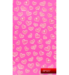 Наклейки для нігтів (стікери) Nail Art Stickers SP 027 (білий)