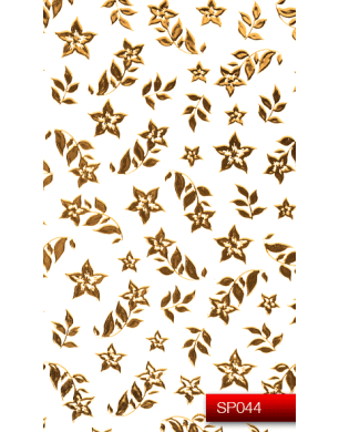 Наклейки для ногтей (стикеры) Nail Art Stickers SP 044 (золото)