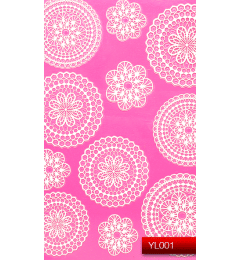 Наклейки для нігтів (стікери) Nail Art Stickers YL 001 (білий)
