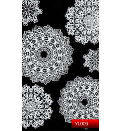 Наклейки для нігтів (стікери) Nail Art Stickers YL 006 (білий)