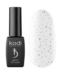 Матове верхнє покриття для гель-лаку, 8 мл - ART 02, Matte Top Coat Kodi professional