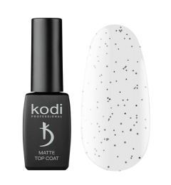 Матовое верхнее покрытие для гель-лака, 8 мл - ART 02, Matte Top Coat Kodi professional 