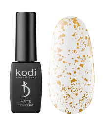 Матове верхнє покриття для гель-лаку, 8 мл - ART 03, Matte Top Coat Kodi professional