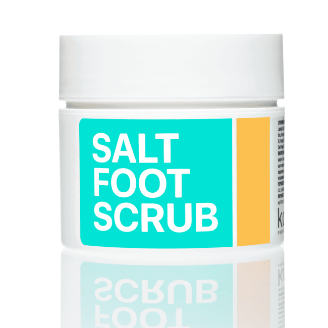 Сольовий cкраб для ніг, 250 г Сольовий cкраб для ніг, 250 г