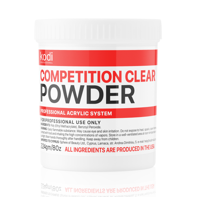 Быстроотвердеваемый прозрачный акрил Competition Clear, 224 г Быстроотвердеваемый прозрачный акрил Competition Clear, 224 г