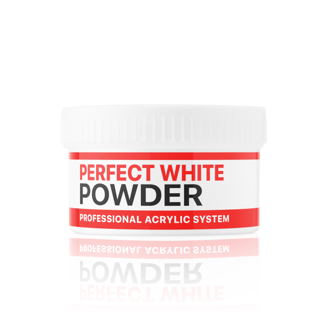 Базовий акрил білий Perfect White Powder, 60 г Базовий акрил білий Perfect White Powder, 60 г