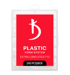 Пластикові типси для нарощування EXTRA LONG STILETTO (240 шт/уп)