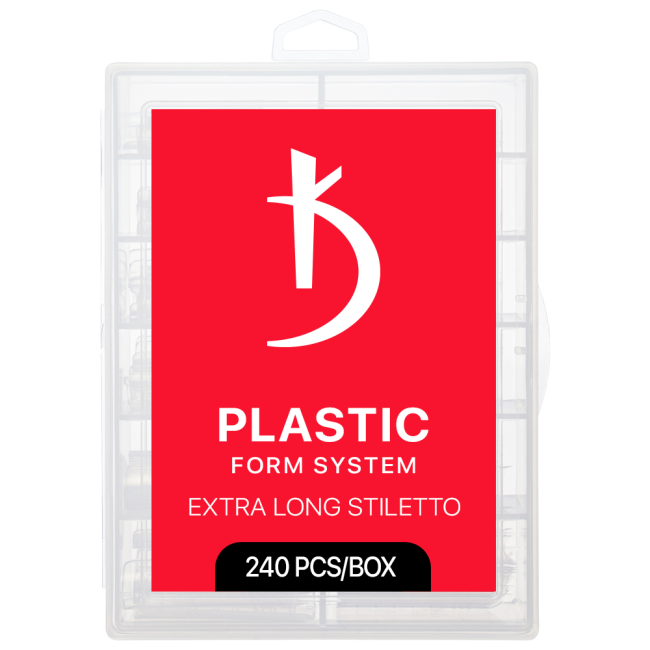 Пластикові типси для нарощування EXTRA LONG STILETTO (240 шт/уп)