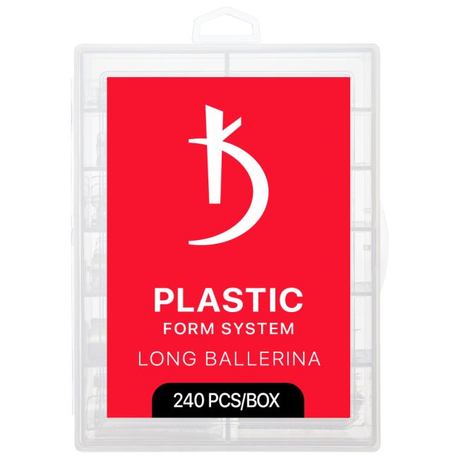 Пластикові типси для нарощування LONG BALLERINA (240 шт/уп)