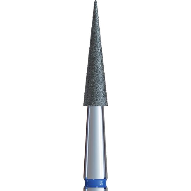 П№25 V104.166.524.021 (фреза алмазная конус 166, длина 10,0 мм, D=2,1 мм, средний абразив) П№25 V104.166.524.021 (фреза алмазная конус 166, длина 10,0 мм, D=2,1 мм, средний абразив)