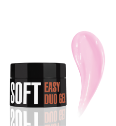 Профессиональная акрилово-гелевая система Easy Duo Gel Soft (цвет: Pink Dream), 35 г