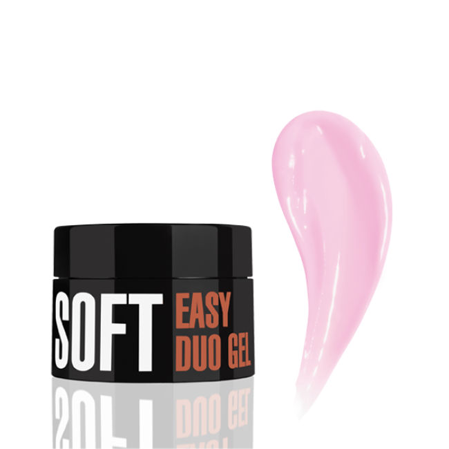 Профессиональная акрилово-гелевая система Easy Duo Gel Soft (цвет: Pink Dream), 35 г