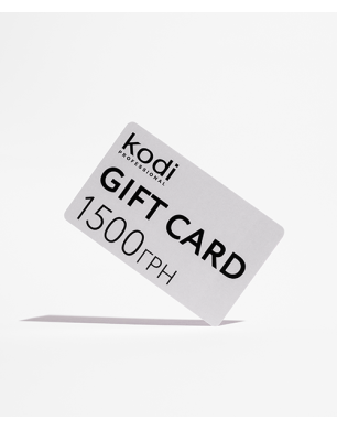 Подарочная карта "Gift Card" номиналом 1500 грн.