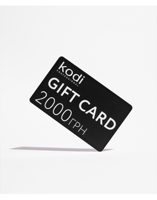 Подарочная карта "Gift Card" номиналом 2000 грн.