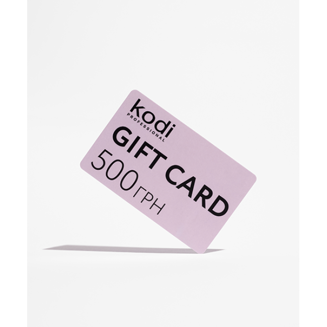 Подарункова карта "Gift Card" номіналом 500 грн.