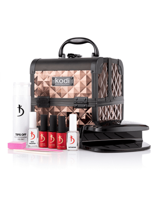 Набор для покрытия ногтей гель-лаком “Nail Beauty Box” (кофейный)