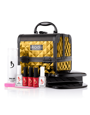 Набор для покрытия ногтей гель-лаком “Nail Beauty Box” (золото)