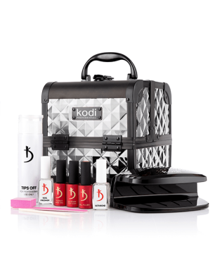 Набор для покрытия гель-лаком “Nail Beauty Box” (серебро)