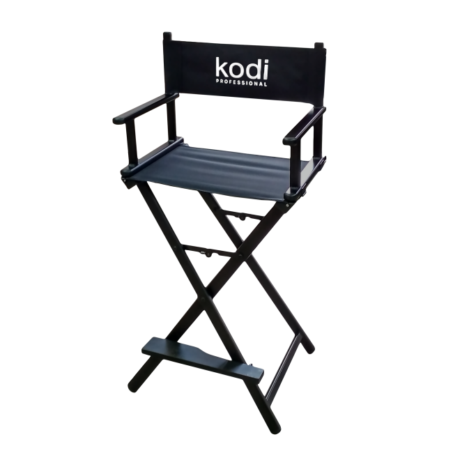 Стул раскладной для визажистов (черный)