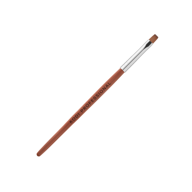 Пензлик для гелевого моделювання №6 / F (ворс: нейлон; дерев'яна ручка) Пензлик для гелевого моделювання №6 / F (ворс: нейлон; дерев'яна ручка)