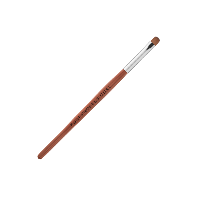 Кисть для гелевого моделирования №7/E (нейлон; деревянная ручка) Кисть для гелевого моделирования №7/E (нейлон; деревянная ручка)