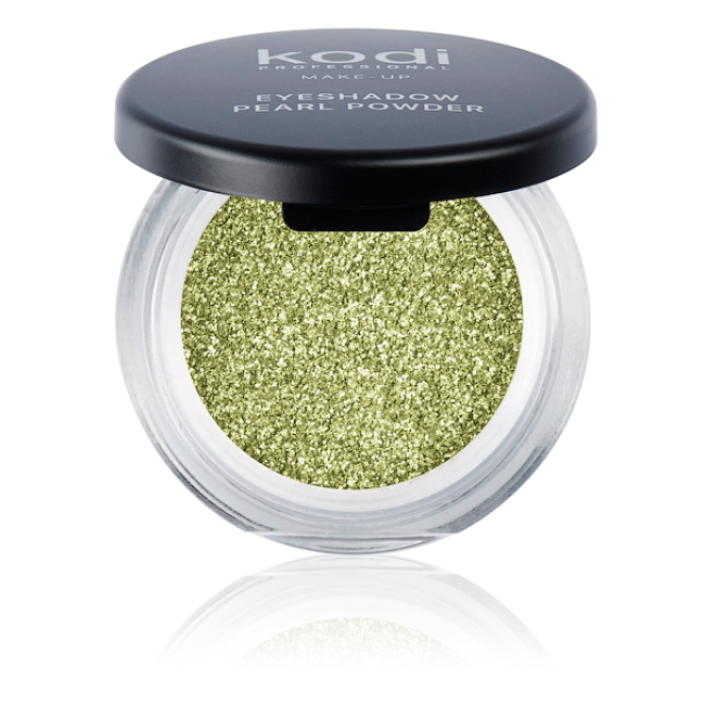 Тени для век с шиммером Eyeshadow Diamond Pearl Powder 09 Green fever, 2 г