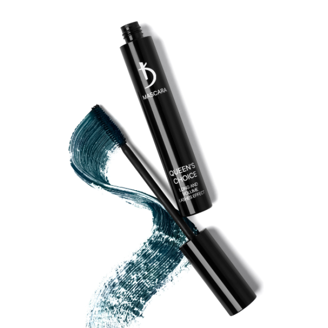 Тушь для ресниц, цвет изумрудный Mascara Queen's choice № 03 Emerald, 10 мл 