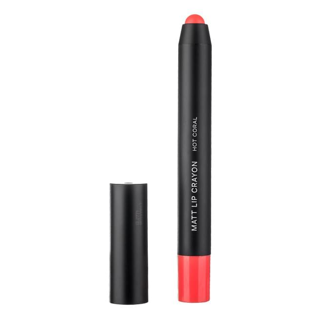 Матовая помада-карандаш Matt Lip Crayon Hot Coral, 1,7 г